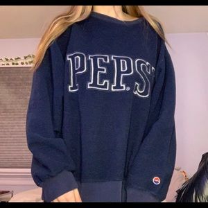Oversized Vintage Pepsi Sweatshirt
